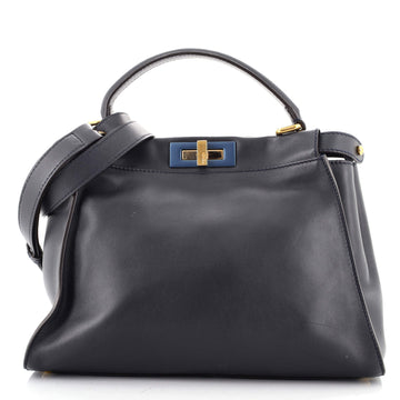 Fendi Peekaboo Bag Rigid Leather Regular