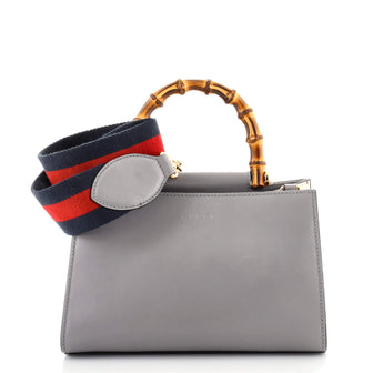 Gucci Nymphaea Top Handle Bag Leather Mini