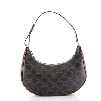 Celine Ava Bag Triomphe Coated Canvas