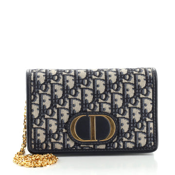 Christian Dior 30 Montaigne 2-in-1 Pouch Oblique Canvas