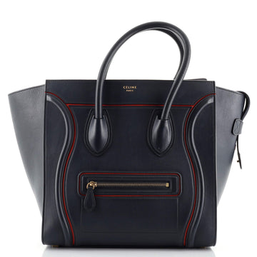 Celine Luggage Bag Smooth Leather Mini