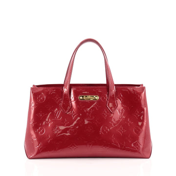 Louis Vuitton Wilshire Handbag Monogram Vernis PM