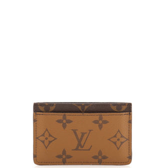 Louis Vuitton Card Holder Reverse Monogram Canvas