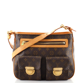 Louis Vuitton Hudson Handbag Monogram Canvas GM