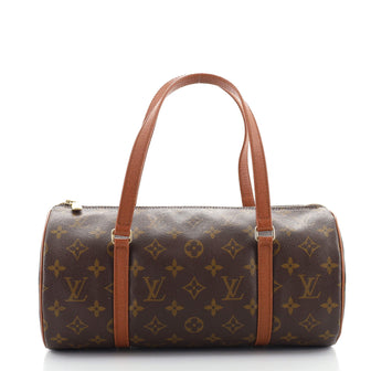 Louis Vuitton Papillon Handbag Monogram Canvas 30