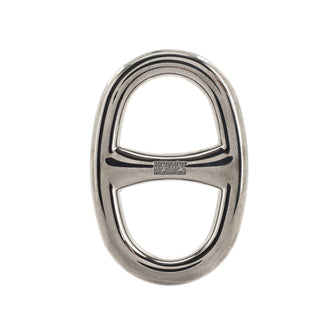 Hermes Chaine D'Ancre Scarf Ring Metal