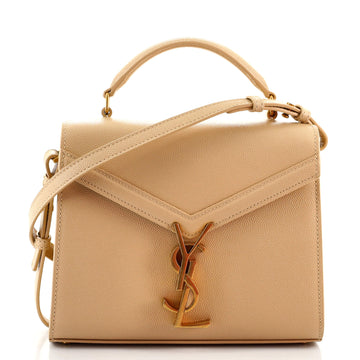 Saint Laurent Cassandra Top Handle Bag Leather Mini