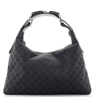 Gucci Horsebit Hobo GG Canvas Medium