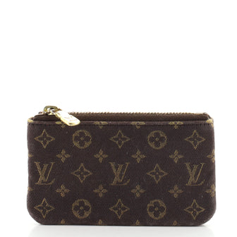 Louis Vuitton Key Pouch Mini Lin