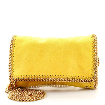 Stella McCartney Falabella Flap Crossbody Bag Shaggy Deer Small