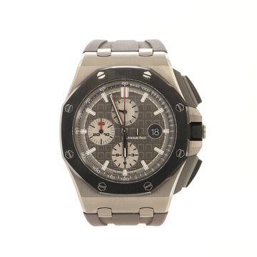 Audemars Piguet Royal Oak Offshore Chronograph Automatic Watch Titanium and Rubber 44