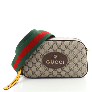 Gucci Neo Vintage Camera Messenger Bag GG Coated Canvas