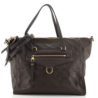 Louis Vuitton Lumineuse Handbag Monogram Empreinte Leather PM