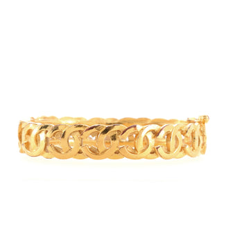 Chanel Vintage Multi CC Cut-Out Bangle Bracelet Metal