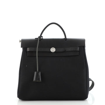 Hermes Herbag A Dos Backpack Toile
