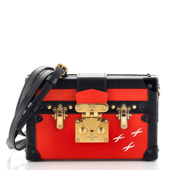 Louis Vuitton Petite Malle Handbag Epi Leather