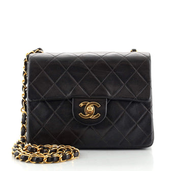 Chanel Vintage Quilted Classic Mini Square Flap Bag
