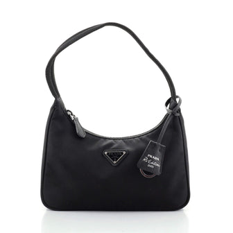 Prada Re-Edition 2000 Hobo Tessuto Mini