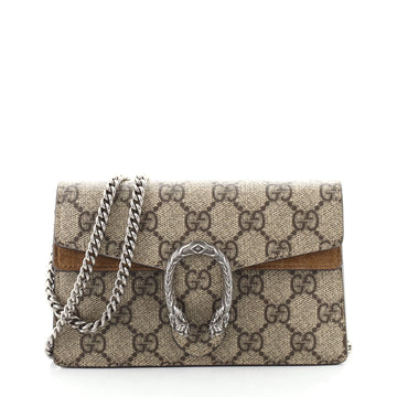 Gucci Dionysus Bag GG Coated Canvas Super Mini