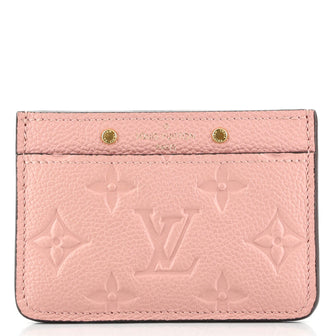 Louis Vuitton Card Holder Monogram Empreinte Leather