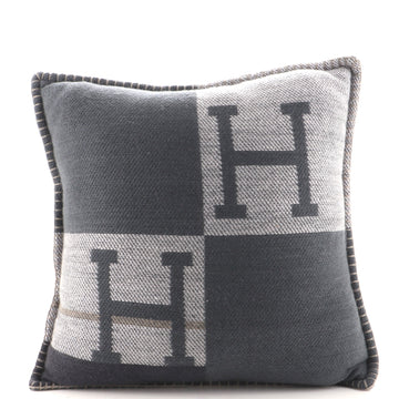 Hermes Avalon Rocabar Pillow Cashmere
