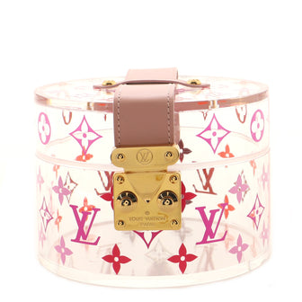 Louis Vuitton Box Scott Trunk Monogram Plexiglass