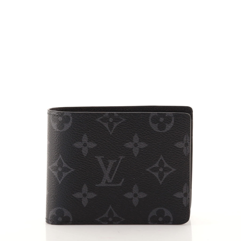 Louis Vuitton Multiple Wallet Monogram Eclipse Canvas Black 1173701