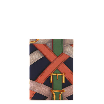 Hermes Notebook Cover Printed Satin