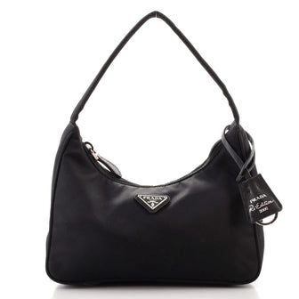 Prada Re-Edition 2000 Hobo Tessuto Mini