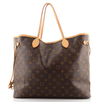 Louis Vuitton Neverfull NM Tote Monogram Canvas GM