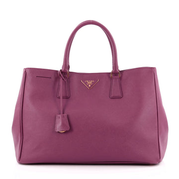 Prada Lux Open Tote Saffiano Leather Large