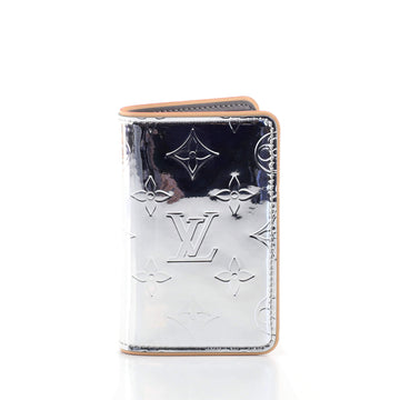 Louis Vuitton Slender Pocket Organizer Monogram Mirror Coated Canvas