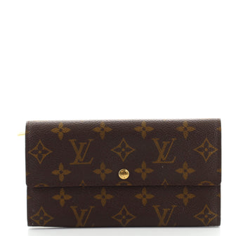 Louis Vuitton Vintage Sarah Wallet Monogram Canvas