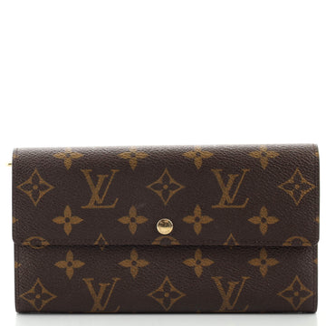Louis Vuitton Vintage Sarah Wallet Monogram Canvas