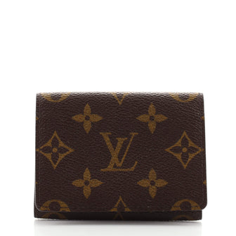 Louis Vuitton Business Card Holder Monogram Canvas