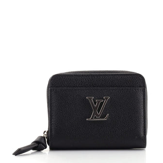 Louis Vuitton Lockme Zippy Coin Purse Leather