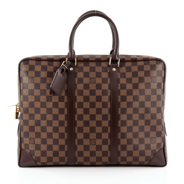 Louis Vuitton Porte-Documents Voyages Bag Damier