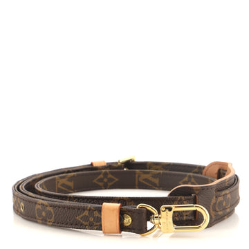 Louis Vuitton Adjustable Shoulder Strap Monogram Canvas 16mm