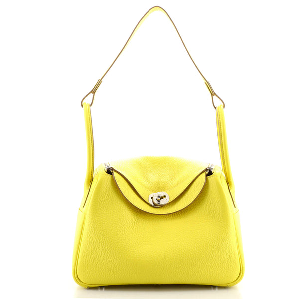 Hermes Lindy Bag Clemence 26 Yellow 2116791