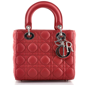 Christian Dior My ABCDior Lady Dior Bag Cannage Quilt Lambskin