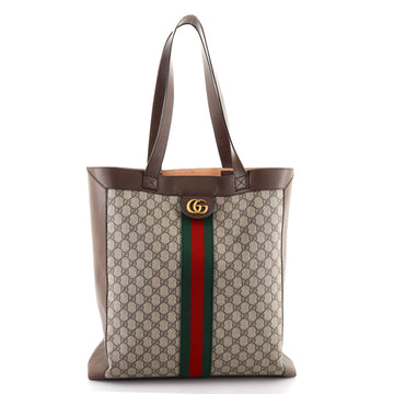 Gucci Ophidia Soft Open Tote GG Coated Canvas Large