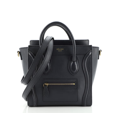 Celine Luggage Bag Smooth Leather Nano