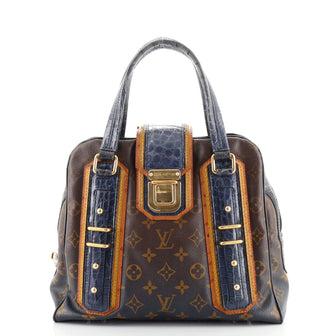 Louis Vuitton Delft Handbag Limited Edition Monogram Mirage and Exotics