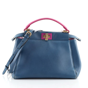 Fendi Peekaboo Bag Leather Mini