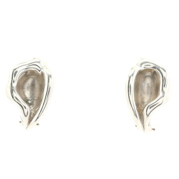 Tiffany & Co. Elsa Peretti Calla Lily Clip-On Earrings Sterling Silver