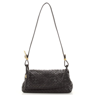 Bottega Veneta Flap Shoulder Bag Intrecciato Nappa Small