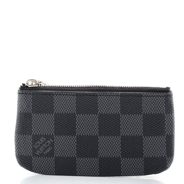 Louis Vuitton Key Pouch Damier Graphite