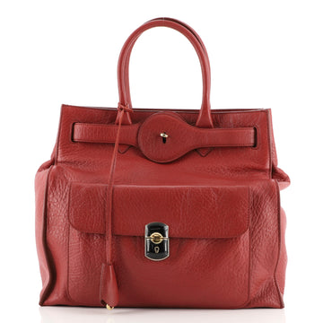 Balenciaga Padlock Tote Leather Large