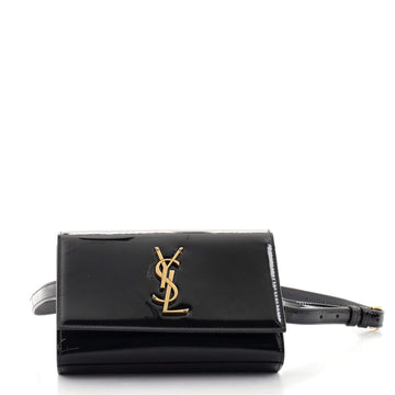 Saint Laurent Classic Monogram Kate Belt Bag Patent