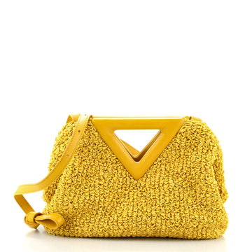Bottega Veneta Point Shoulder Bag Boucle Tweed Medium